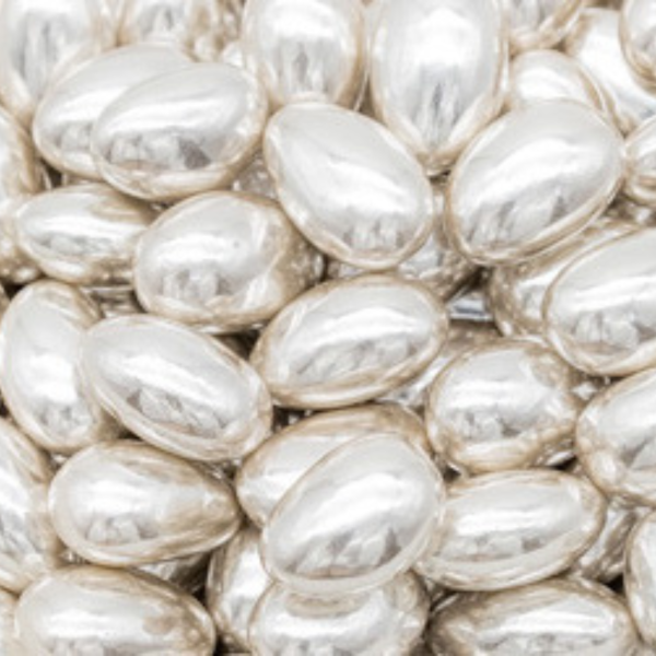 Silver Coated Almonds