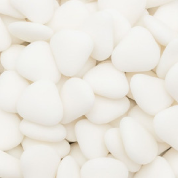 Sugar Coated Chocolate Hearts